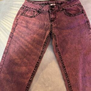 BONGO Women's Violet Skinny Jeans